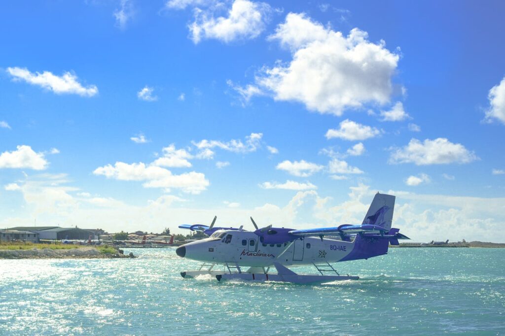 Hydravion aux Maldives