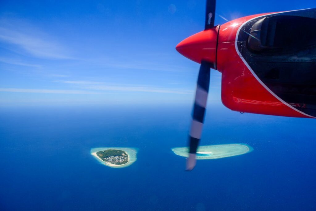 Hydravion aux Maldives