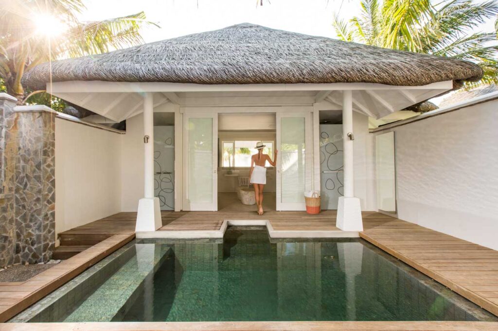 Villa de plage atoll ari sud aux maldives 