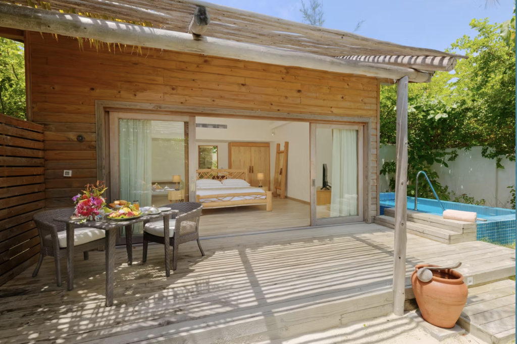 La Beach Suite with Pool du You & Me Maldives 