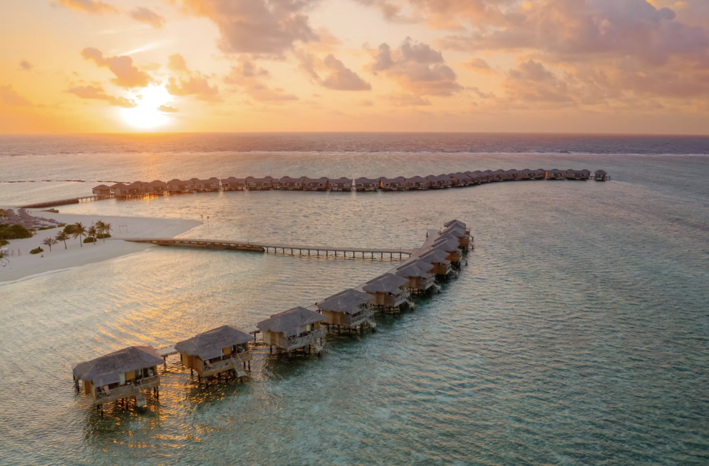 villas sur pilotis Maldives