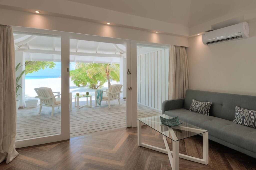 Beach front villa 