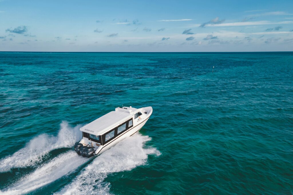 Transfert en bateau rapide entre Malé et un resort aux Maldives